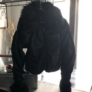 Express women’s black jacket